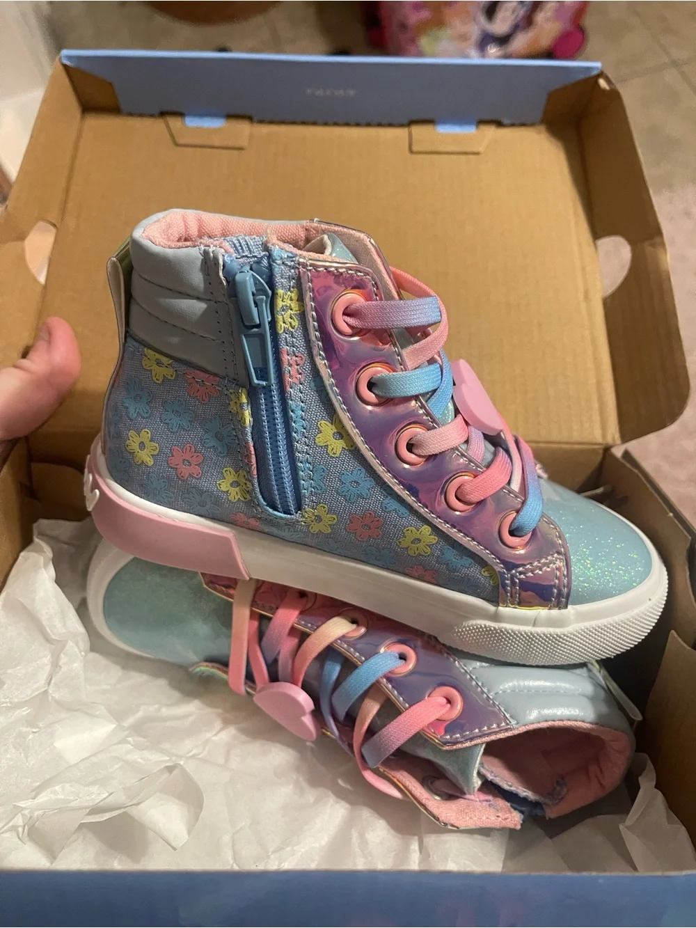 Girls bluey shoes size 11c NWT